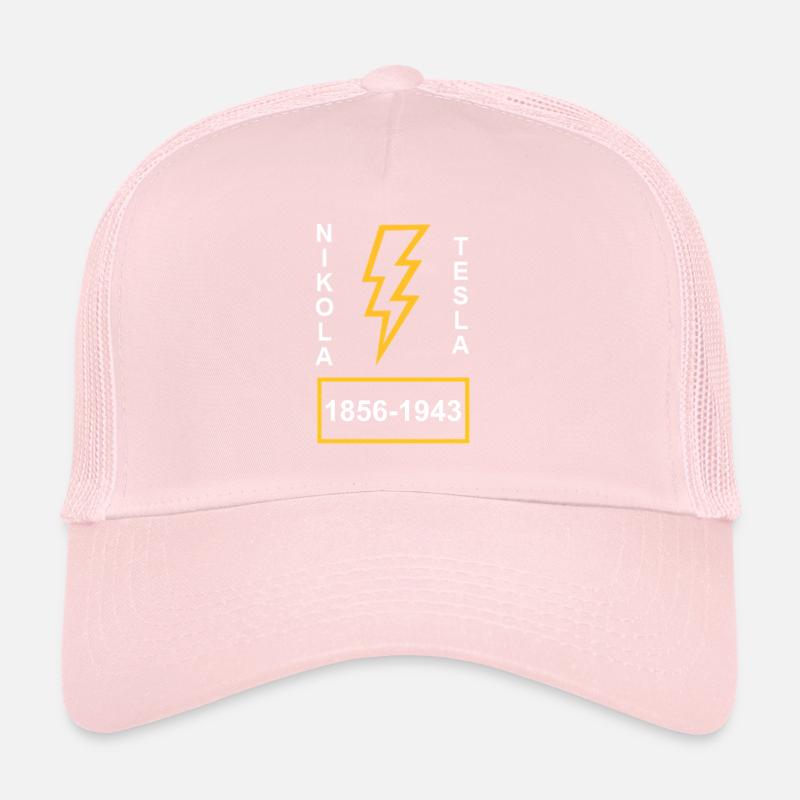 Nikola Tesla Strom Trucker Cap