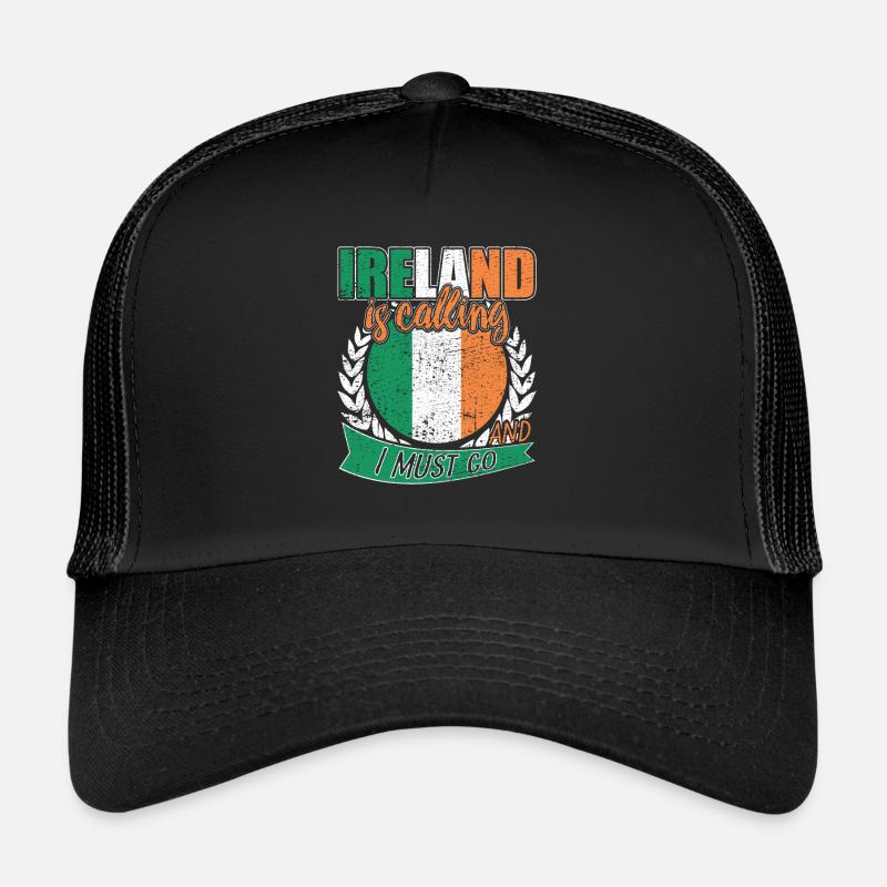 Dublin Irland Nationalflagge Trucker Cap