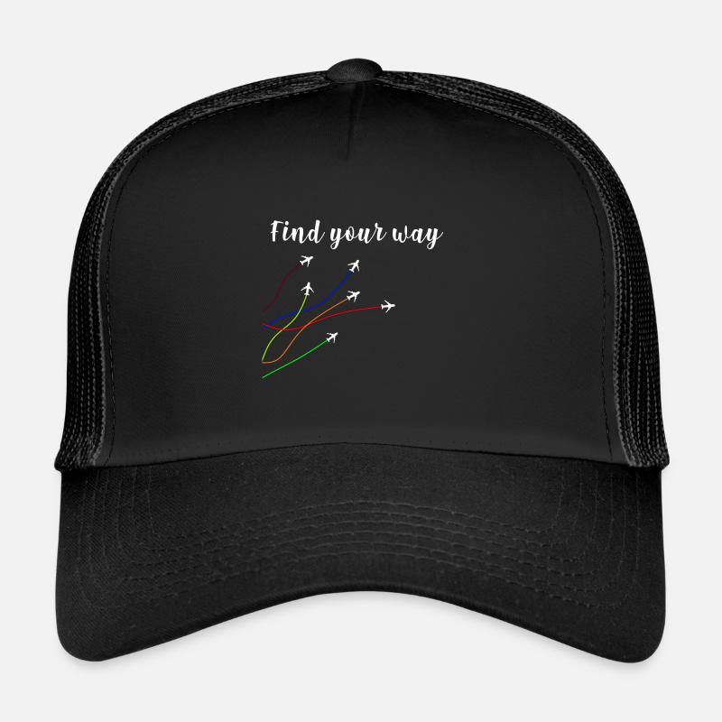 Pilote d'avion disant Casquette trucker 