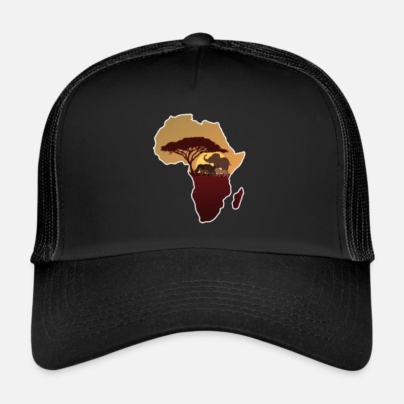 Africa - Trucker Cap - black/black
