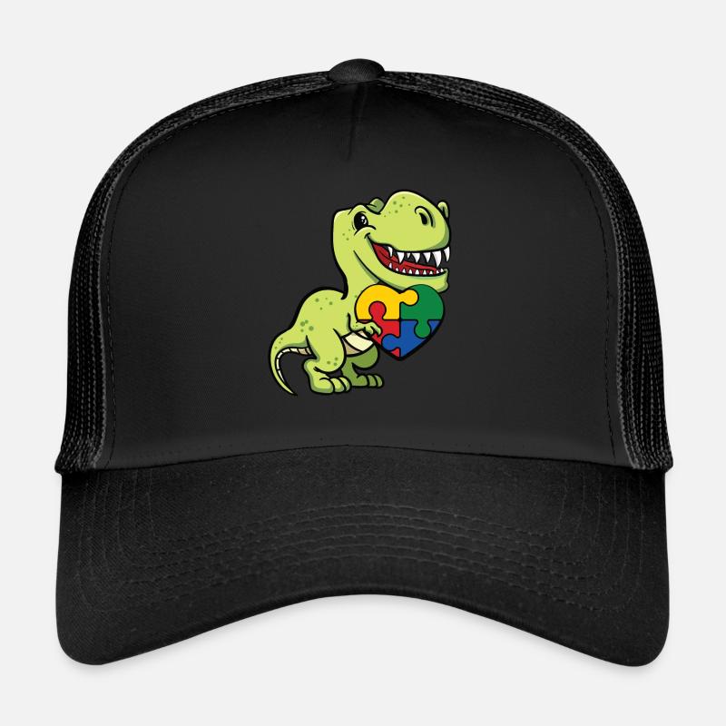 Autismus Dinosaurier Trucker Cap