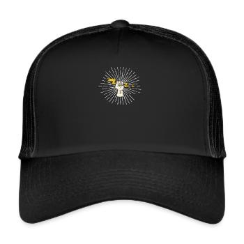 Electrician electrician - Trucker Cap - black/black - Front