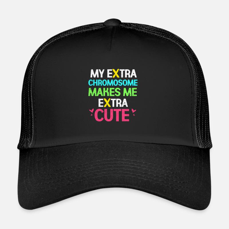Syndrome de Down Casquette trucker 