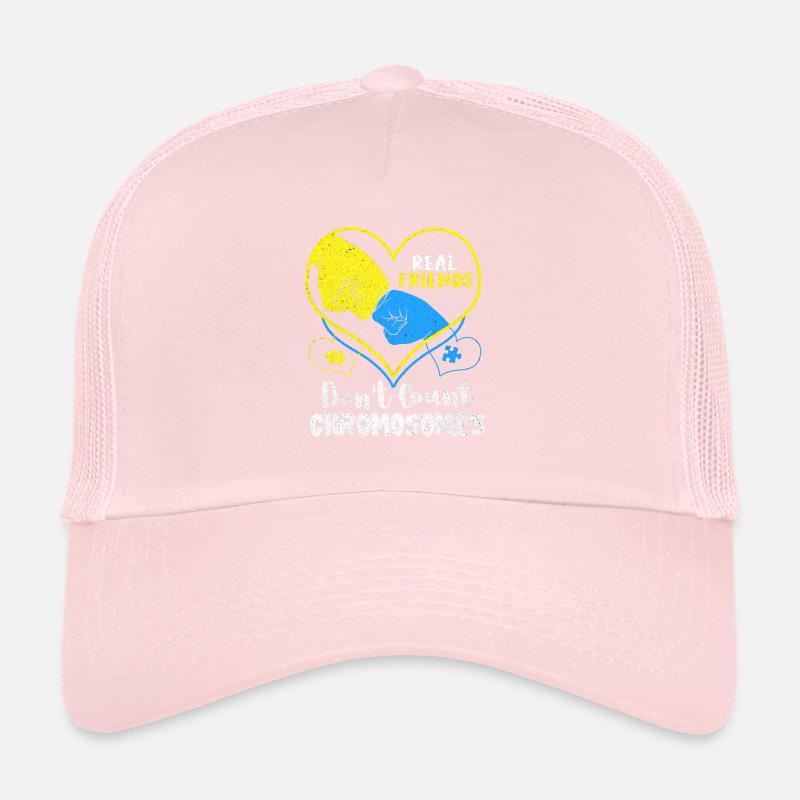Down syndrome Trucker Cap