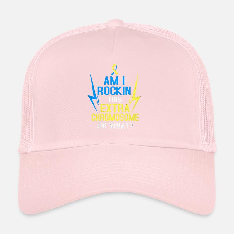 Down syndrome Trucker Cap