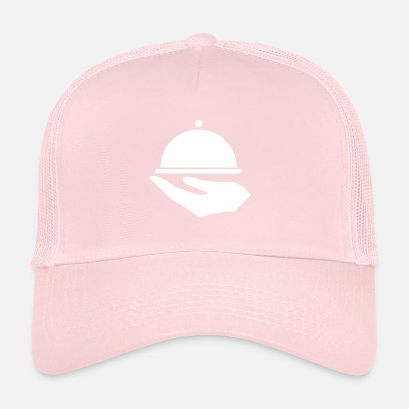 Servir - Serveur avec plateau Casquette trucker 
