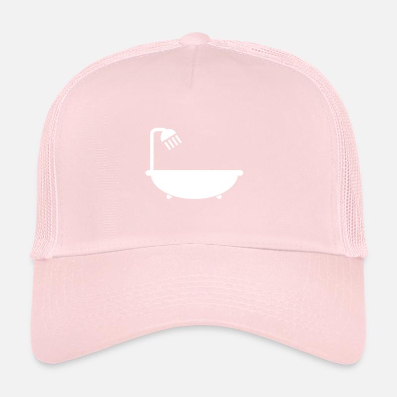 Baignoire avec pommeau de douche Casquette trucker 