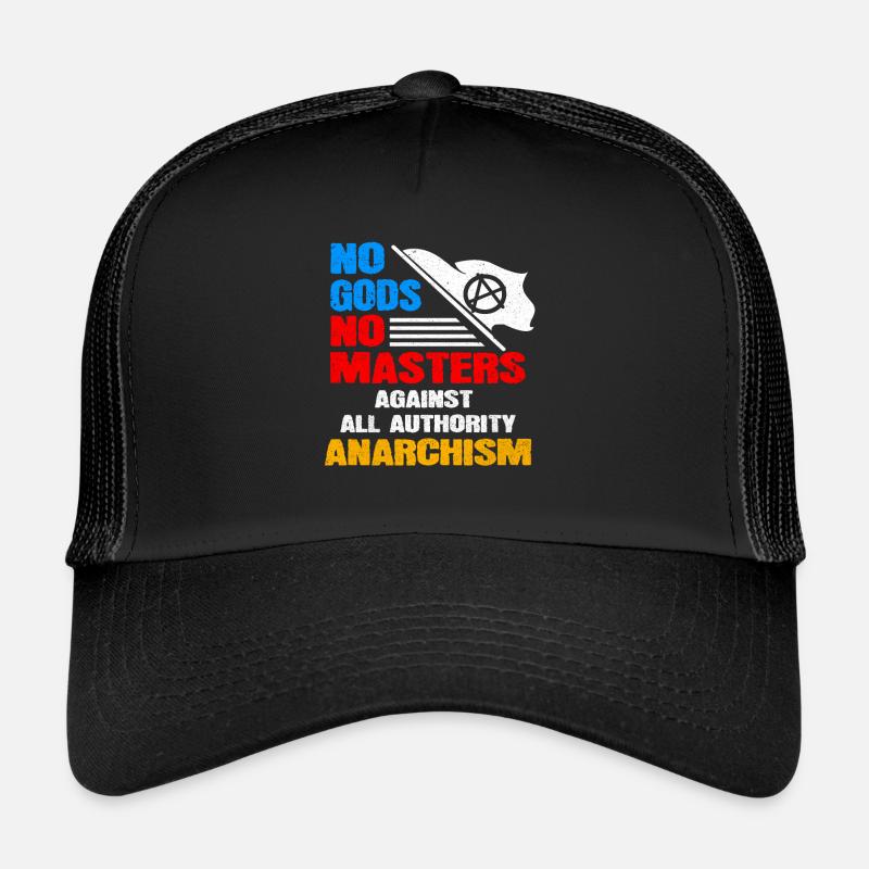 Kommunismus - Trucker Cap - Schwarz/Schwarz