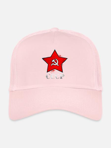Communism - Trucker Cap - pale pink - Front