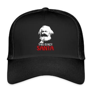 Kommunismus Lenin Marx Klassenkampf Sozial - Trucker Cap - Schwarz/Schwarz - Vorne