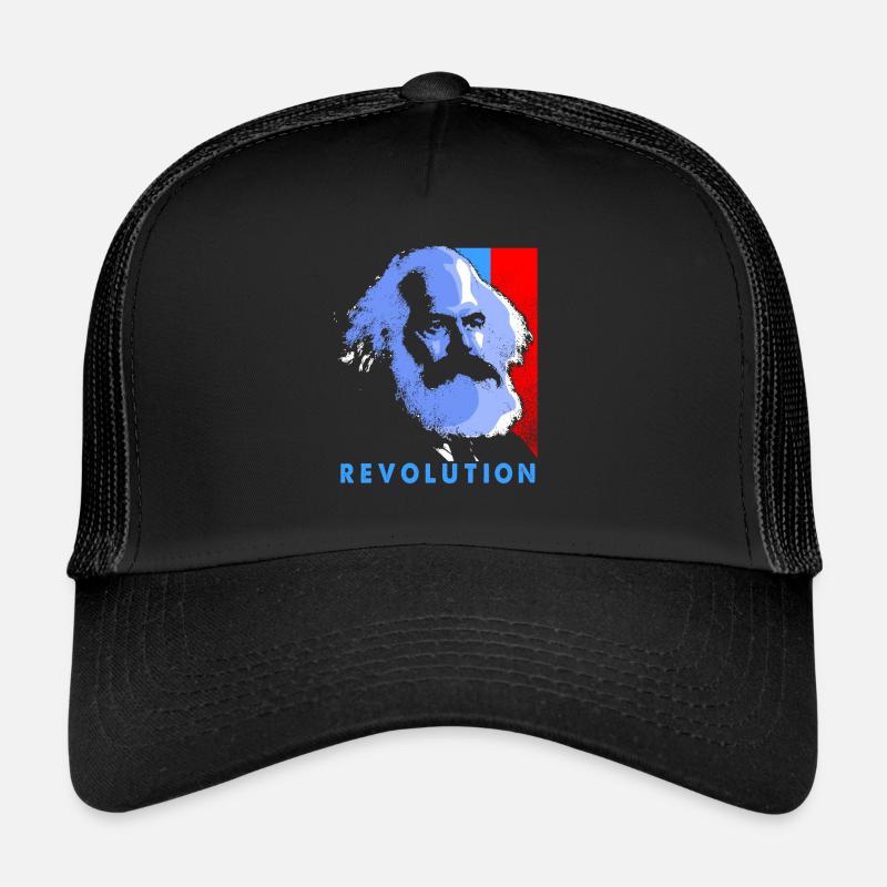 Communisme Lénine Marx Lutte des classes social Casquette trucker 