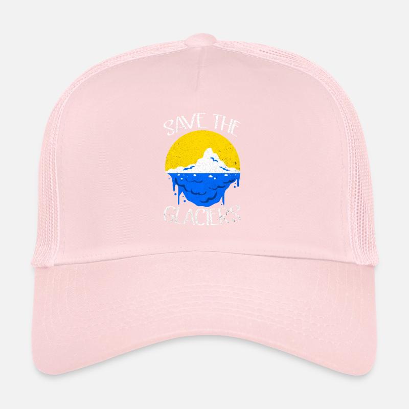 Glaciers Casquette trucker 