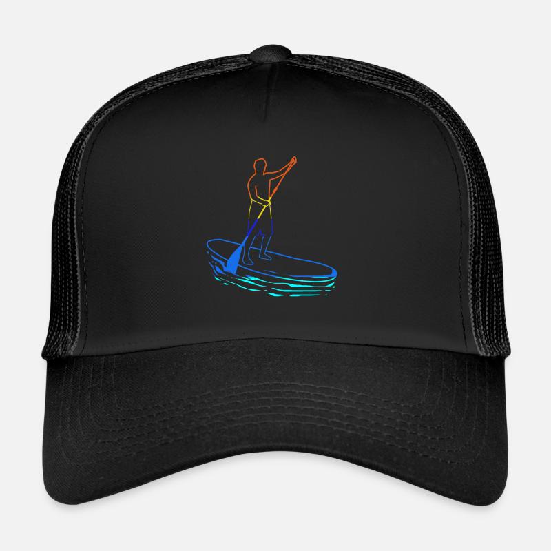 Stand Up Paddling SUP Paddle Paddle Paddle Trucker Cap