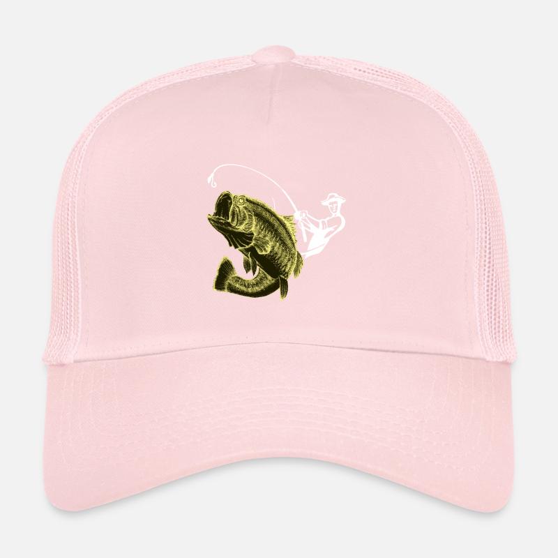 Fishing angler fish Trucker Cap