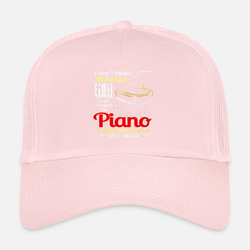 Piano Trucker Cap