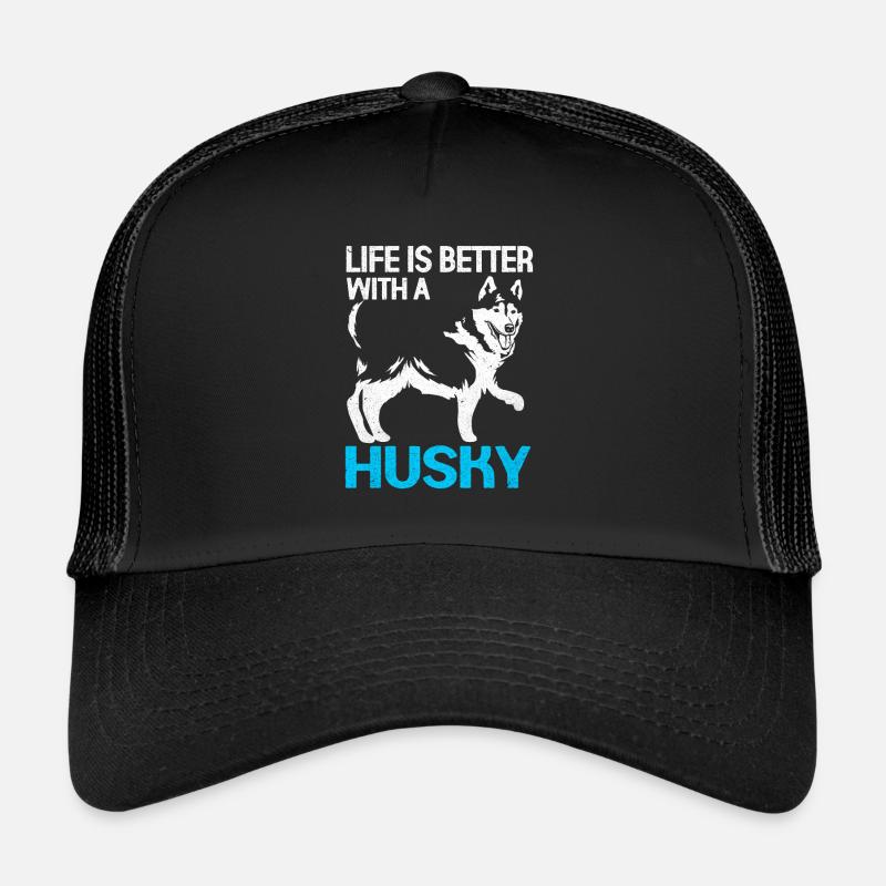 Husky - Trucker Cap - Schwarz/Schwarz