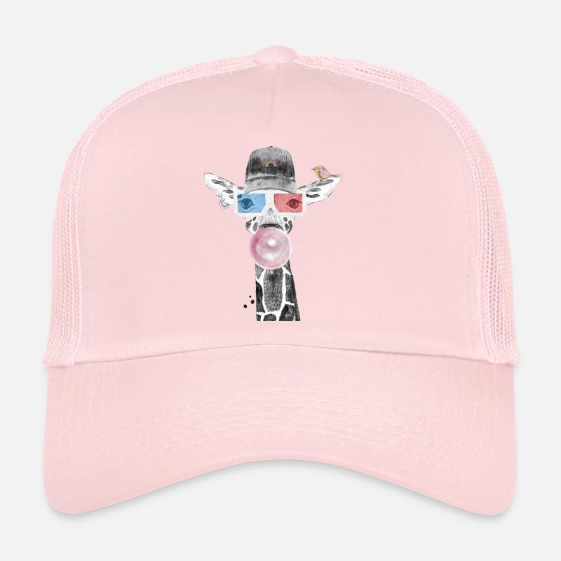 Hipster giraffe Trucker Cap