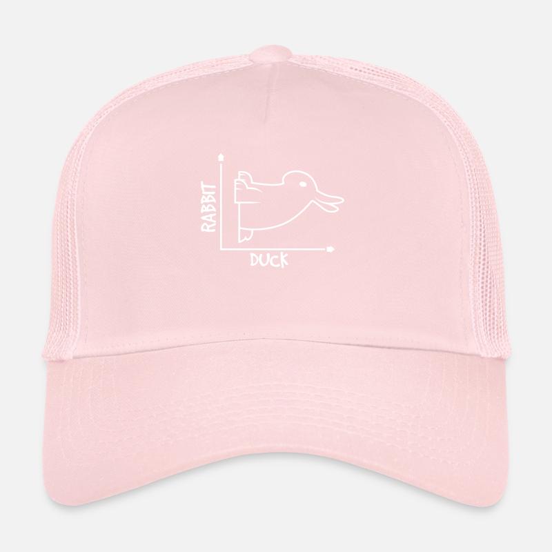 Illusion d’optique Lapin Canard Casquette trucker 
