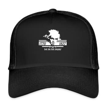 Ludwig van Beethoven - Trucker Cap - black/black - Front
