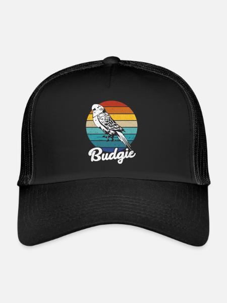 Budgie - Trucker Cap - black/black - Front