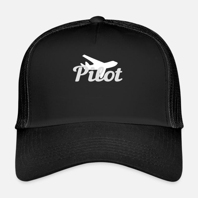 Pilotes pilotes Casquette trucker 
