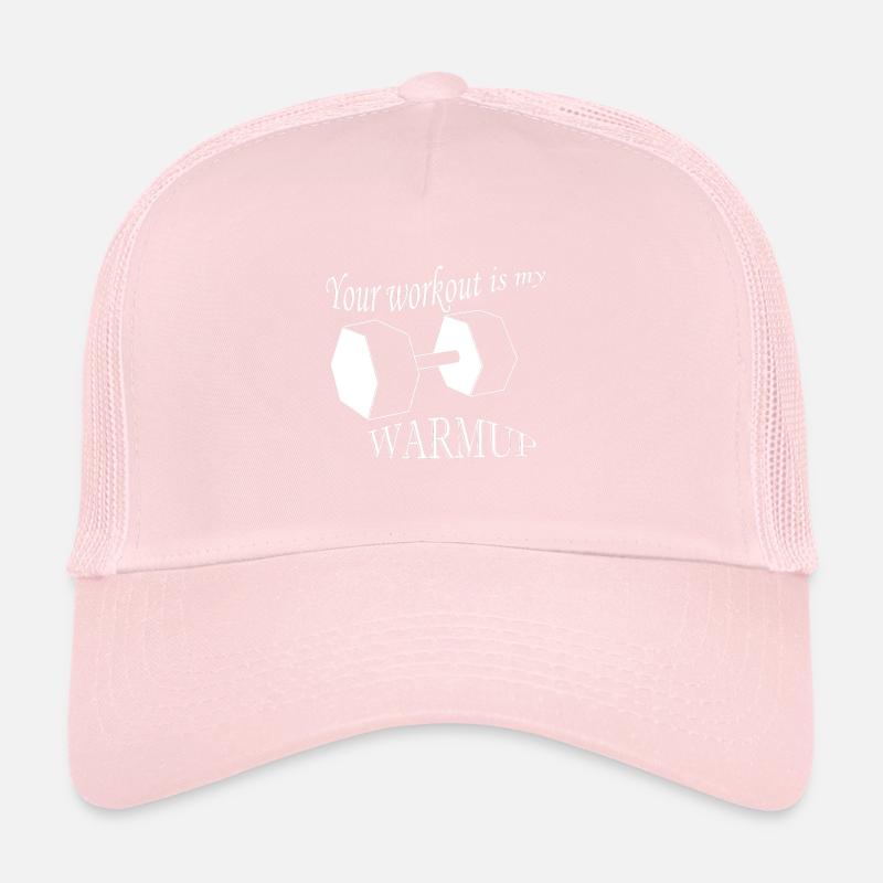 Workout Warmup Trucker Cap