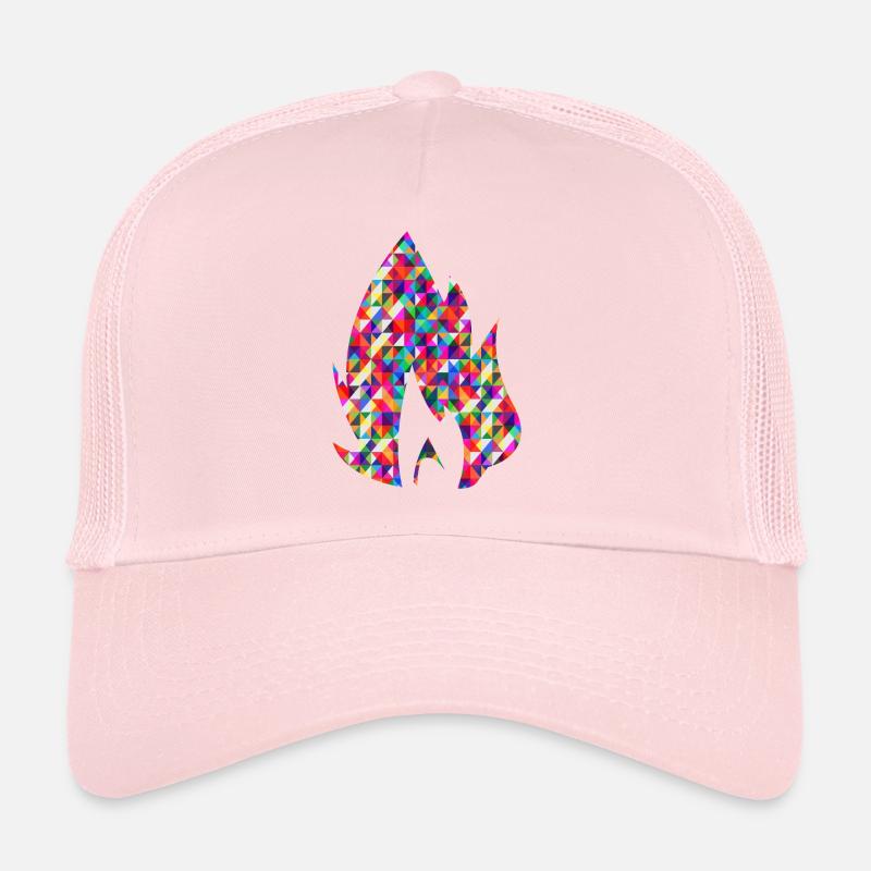 flame Trucker Cap