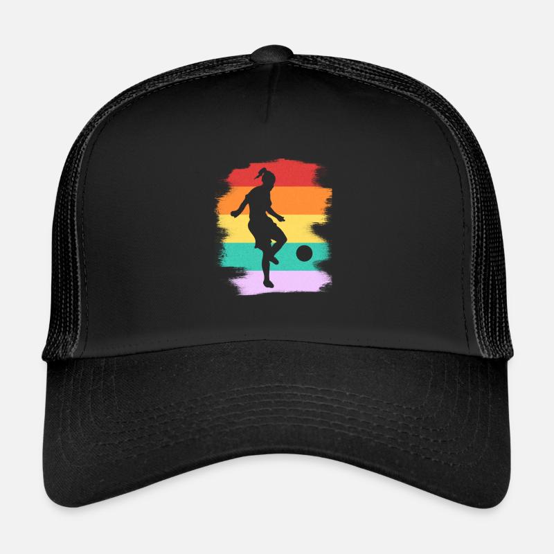 Frauenfussball Vintage retro Trucker Cap