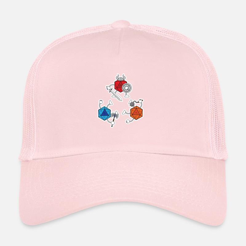 Jeu de dés Soirée de jeu de dés Casquette trucker 