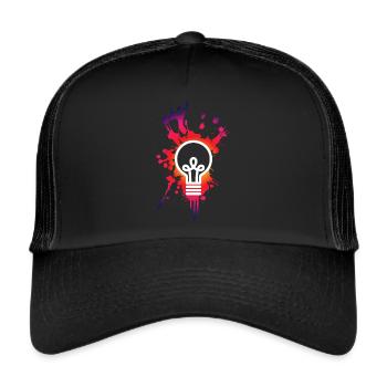 Genius - Trucker Cap - black/black - Front
