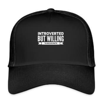 Math Math Math Math Fan - Trucker Cap - black/black - Front