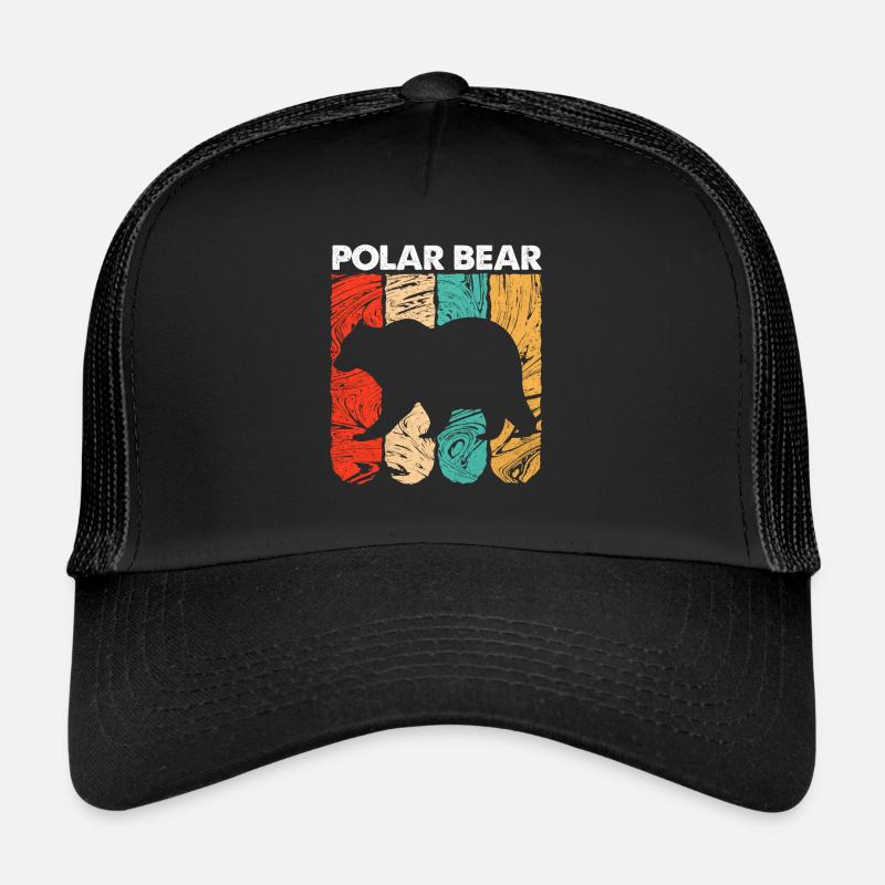 Ours polaire Casquette trucker 