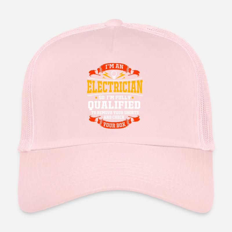Électricien Électrotechnique Électronique Volt Watt Casquette trucker 