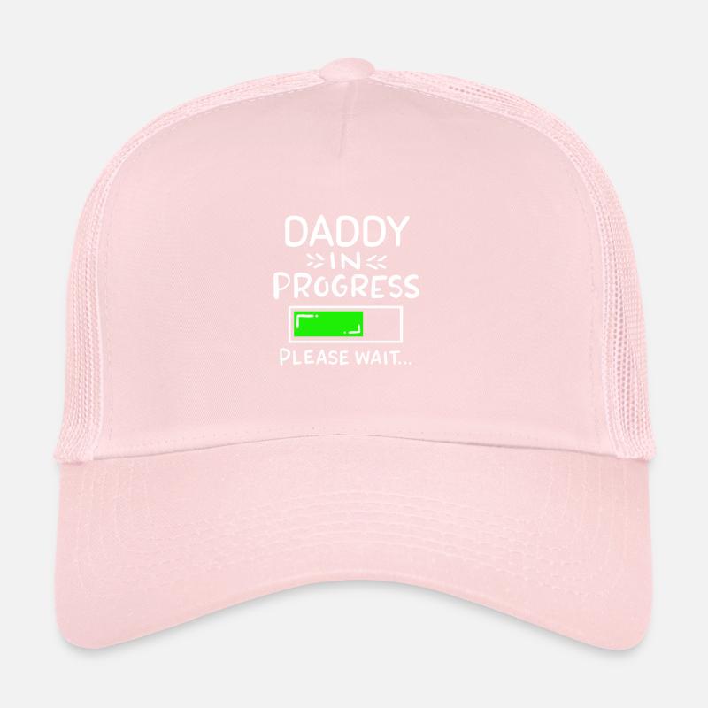 Father invites pregnancy birth, daddy in progre Trucker Cap