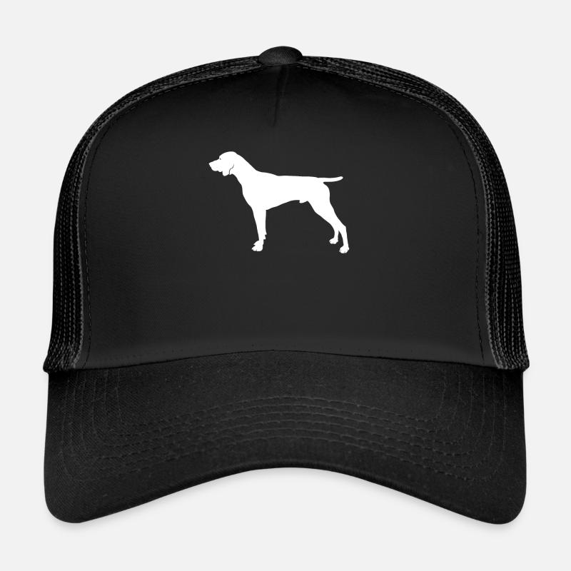 Deutsch Kurzhaar - Trucker Cap - Schwarz/Schwarz