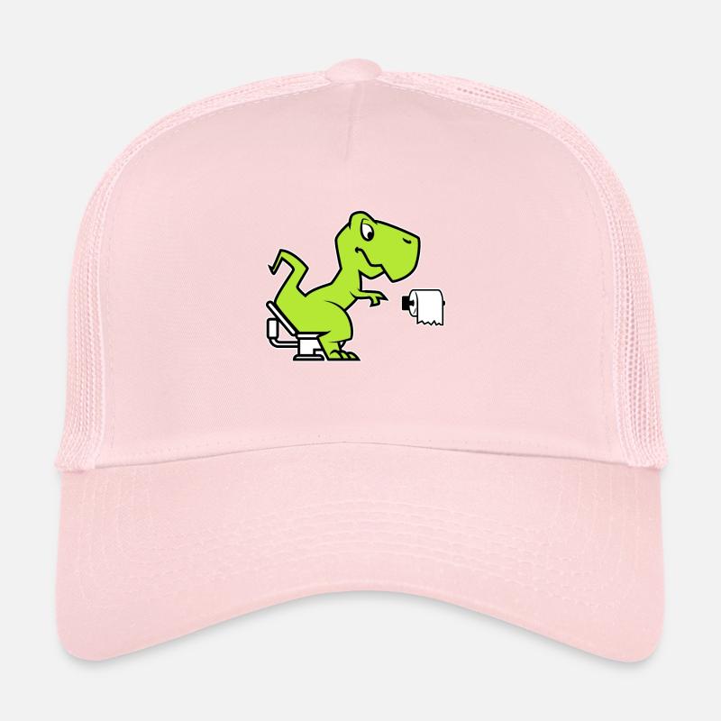 T-Rex Toilettes Casquette trucker 