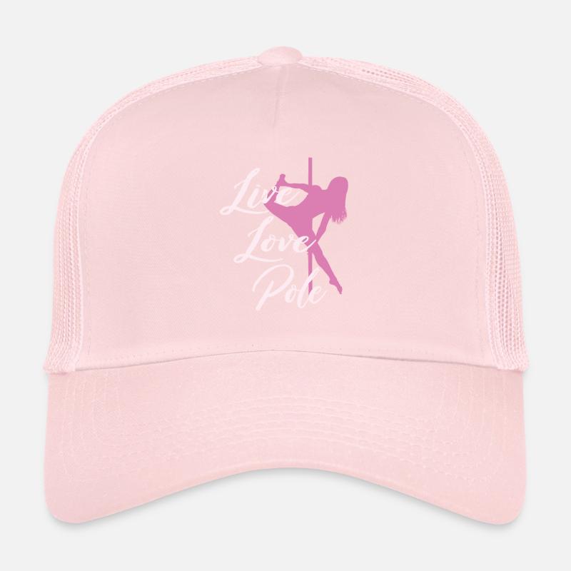 Live Love Pole Dance Trucker Cap