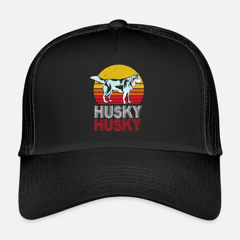 chien de traîneau Casquette trucker 