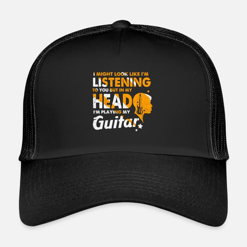 guitare Casquette trucker 