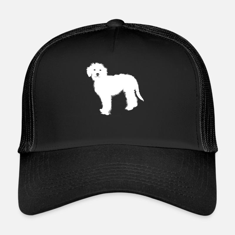 Goldendoodle - Trucker Cap - Schwarz/Schwarz