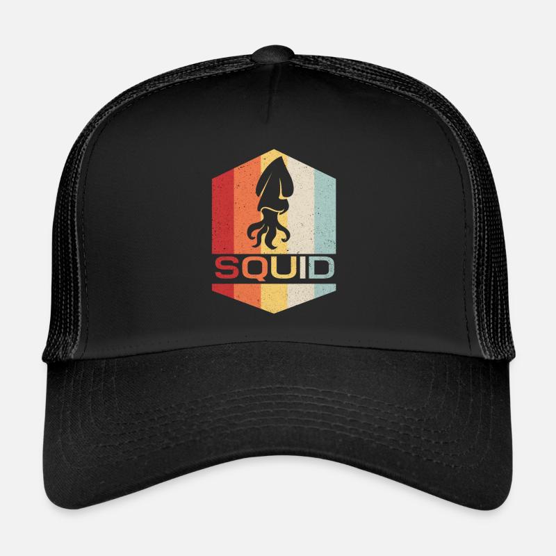 Kraken - Trucker Cap - black/black