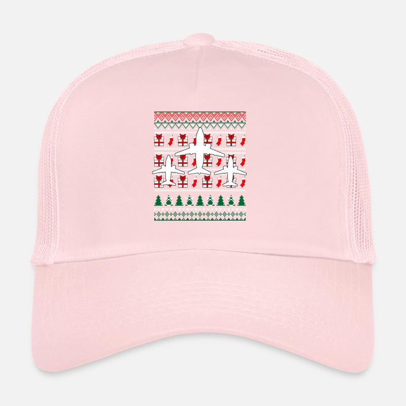 Pilot Flugzeug Weihnachten Geschenk Trucker Cap