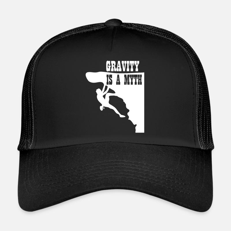 Gravity Is A Myth Trucker Cap