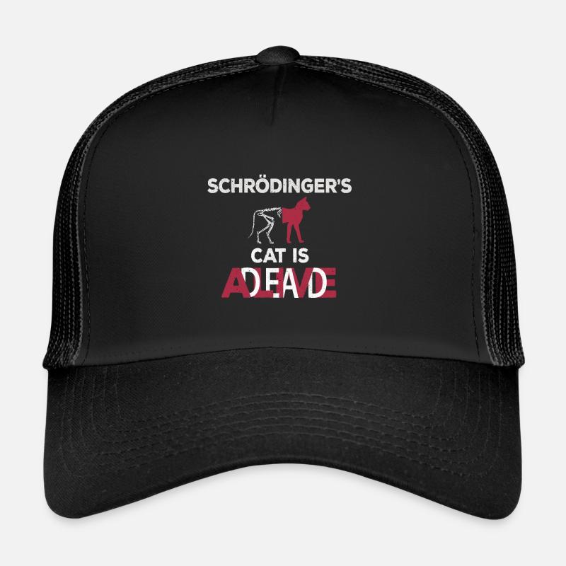 Schrödinger's Cat Trucker Cap