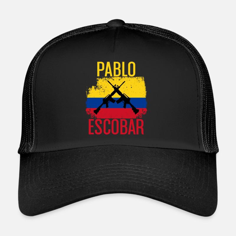 Pablo Escobar - Colombie Casquette trucker 