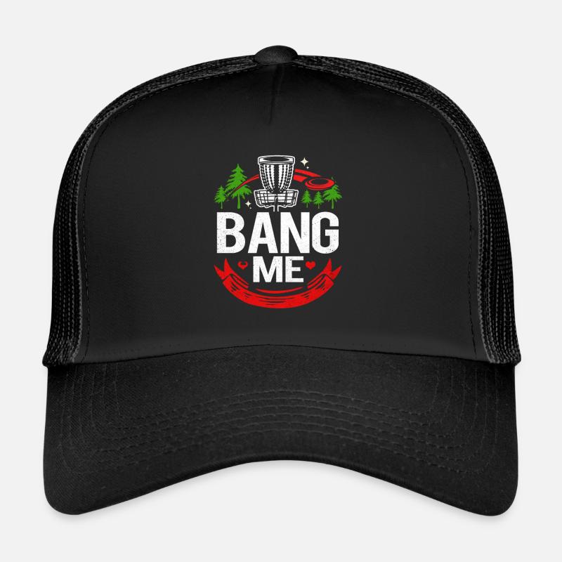 Frisbee - Trucker Cap - Schwarz/Schwarz
