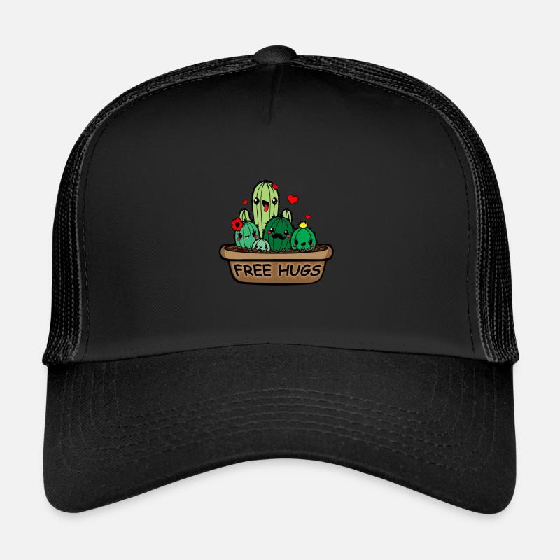 Cactus câlins gratuits Casquette trucker 