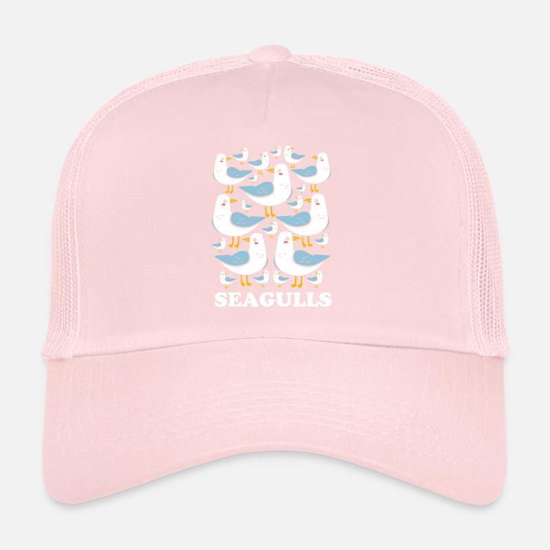 Seagull Gift Seabird Moin Bird Tern Trucker Cap