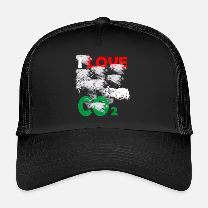 I love Co2 Trucker Cap