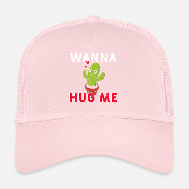 Cactus wanna hug me Trucker Cap